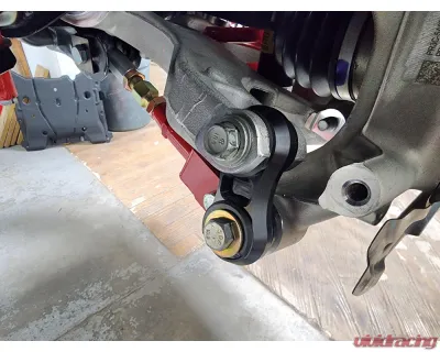 BMR Suspension Black Rear Lower Control Arms, Delrin Bushings, Vertical Link Ford Mustang S550/S650 Mustang 2020-2024 - VL765