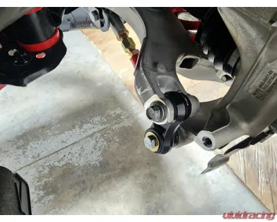 BMR Suspension Black Rear Lower Control Arms, Delrin Bushings, Vertical Link Ford Mustang S550/S650 Mustang 2020-2024 - VL765