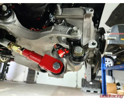 BMR Suspension Black Rear Lower Control Arms, Delrin Bushings, Vertical Link Ford Mustang S550/S650 Mustang 2020-2024 - VL765