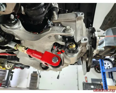BMR Suspension Black Rear Lower Control Arms, Delrin/Bearing Combo, Vertical Link Ford Mustang S550/S650 Mustang 2020-2024 - VL766