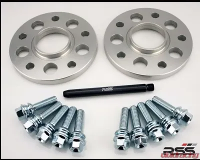 RSS 5mm Hubcentric Silver Spacer | Silver Wheel Bolts Porsche 971 Panamera 2017-2023 - 394/10