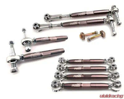 RSS Tarmac Stage 1 Suspension Front & Rear Toe | Bump Steer Kit | Rear Toe Lock Out Plates | Rear Upper Links Porsche 996 | 997 - TS-1