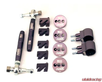 RSS Front Axle Suspension Kit XL Bump Steer Kit | Inner Arm Monoball Kit | Caster Bushings | Camber Shims Porsche 991 GT3 | RS - TS-2F-991-GT3/RS/GT4 (all)