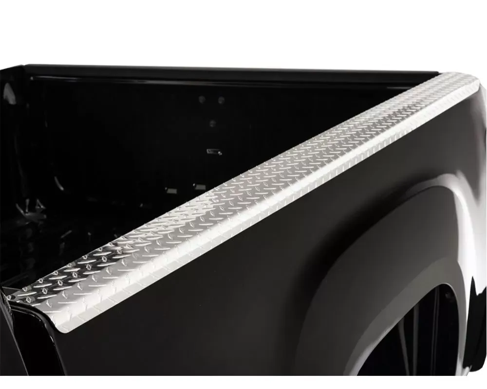 ICI Innovative Creations Tread Bright Aluminum Truck Full Size Short Bed Side Rail Protector w/out Stake Holes Chevrolet | GMC 1988-1998 - BR01TB