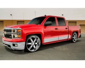 ICI Innovative Creations Stainless Steel 10 1/2T Wide Rocker Panels Chevrolet | GMC 1997-2005