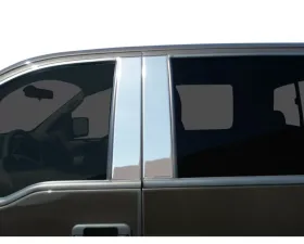 ICI Innovative Creations Stainless Steel Pillar Post Trim - Tucks Under Rubber Molding Cadillac Sedan DeVille | DTS 2000-2006