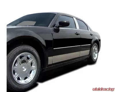 ICI Innovative Creations Stainless Steel 6 7/8T Wide Rocker Panels Cadillac DeVille | DTS 2000-2008 - C0534-304M