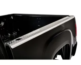 ICI Innovative Creations Tread Bright Aluminum Truck Long Bed Side Rail Protector with Stake Holes Chevrolet | GMC 1999-2006