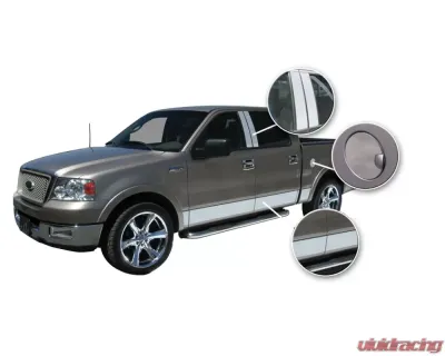 ICI Innovative Creations 8"x54" Proflex ABS Chrome Roll Stock Universal Rocker Panels - RS54-8