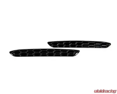 Acexxon Gloss Black Honeycomb Rear Reflector Insert Set BMW F87 M2 - R01-10-2