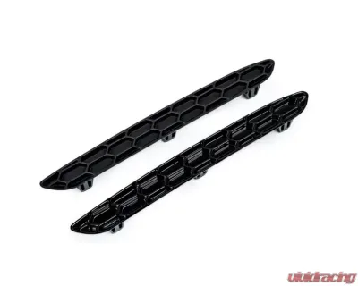Acexxon Gloss Black Honeycomb Rear Reflector Insert Set BMW F87 M2 - R01-10-2