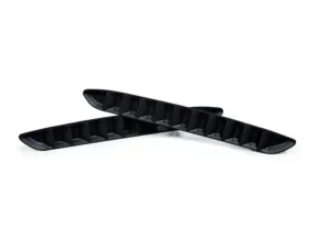 Acexxon Gloss Black Horizontal Slat Rear Reflector Insert Set BMW F87 M2