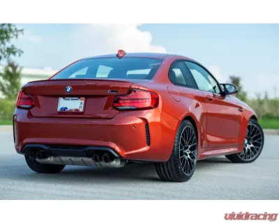 Acexxon Gloss Black Horizontal Slat Rear Reflector Insert Set BMW F87 M2 - R01-20-2