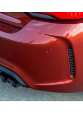 Acexxon Gloss Black Horizontal Slat Rear Reflector Insert Set BMW F87 M2                                     - R01-20-2 - Image 11