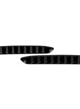 Acexxon Gloss Black Horizontal Slat Rear Reflector Insert Set BMW F87 M2                                     - R01-20-2 - Image 12