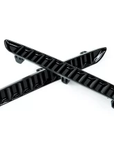 Acexxon Gloss Black Horizontal Slat Rear Reflector Insert Set BMW F87 M2                                     - R01-20-2 - Image 13