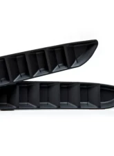 Acexxon Gloss Black Horizontal Slat Rear Reflector Insert Set BMW F87 M2                                     - R01-20-2 - Image 8