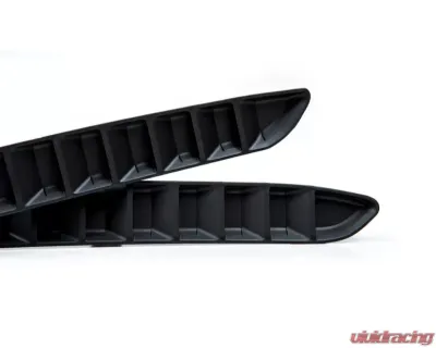 Acexxon Gloss Black Horizontal Slat Rear Reflector Insert Set BMW F87 M2 - R01-20-2