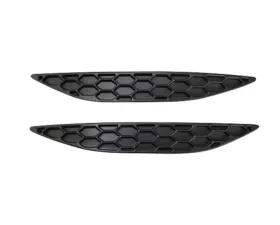 Acexxon Gloss Black Honeycomb Rear Reflector Insert Set Volkswagen MK7 Golf R