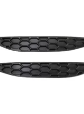 Acexxon Gloss Black Honeycomb Rear Reflector Insert Set Volkswagen MK7 Golf R                                     - R03-10-2 - Image 7