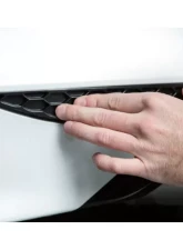 Acexxon Gloss Black Honeycomb Rear Reflector Insert Set Volkswagen MK7 Golf R                                     - R03-10-2 - Image 5