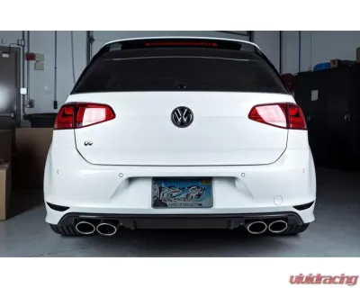 Acexxon Gloss Black Diagonal Slat Rear Reflector Insert Set Volkswagen MK7 Golf R - R03-20-2