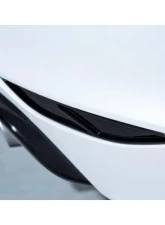 Acexxon Gloss Black Diagonal Slat Rear Reflector Insert Set Volkswagen MK7 Golf R                                     - R03-20-2 - Image 9