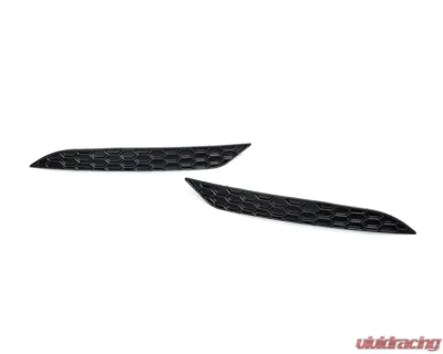 Acexxon Gloss Black Honeycomb Rear Reflector Insert Set Volkswagen MK7.5 Golf R - R05-10-2