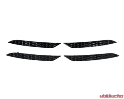 Acexxon Gloss Black Honeycomb Rear Reflector Insert Set Volkswagen MK7.5 Golf R - R05-10-2