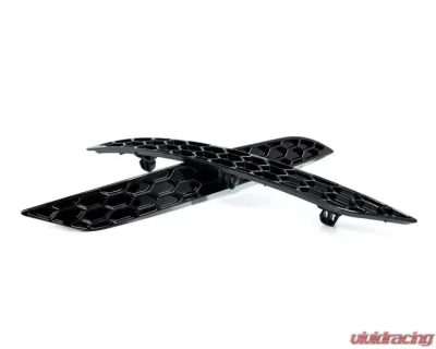 Acexxon Gloss Black Honeycomb Rear Reflector Insert Set Volkswagen MK7.5 Golf R - R05-10-2