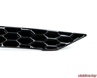 Acexxon Gloss Black Honeycomb Rear Reflector Insert Set Volkswagen MK7.5 Golf R - R05-10-2