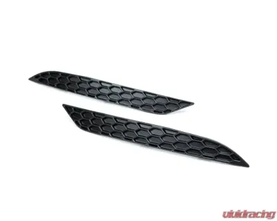 Acexxon Gloss Black Honeycomb Rear Reflector Insert Set Volkswagen MK7.5 Golf R - R05-10-2