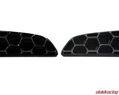 Acexxon Gloss Black Honeycomb Rear Reflector Insert Set BMW F85 X5M - R06-10-2