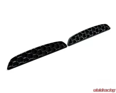 Acexxon Gloss Black Honeycomb Rear Reflector Insert Set BMW F85 X5M - R06-10-2
