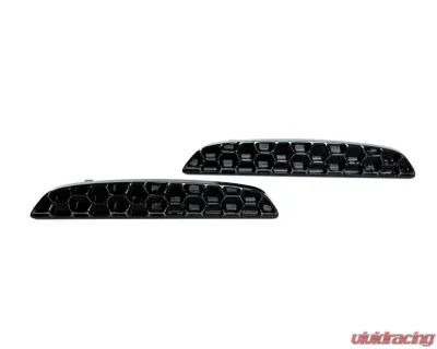 Acexxon Gloss Black Honeycomb Rear Reflector Insert Set BMW F85 X5M - R06-10-2