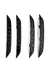 Acexxon Gloss Black Honeycomb Rear Reflector Insert Set Audi B9 S5 2017-2023                                     - R09-10-2 - Image 11