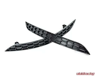 Acexxon Matte Black Honeycomb Rear Reflector Insert Set Audi 8V A3 | S3 | RS3 2017-2020 - R10-10-1
