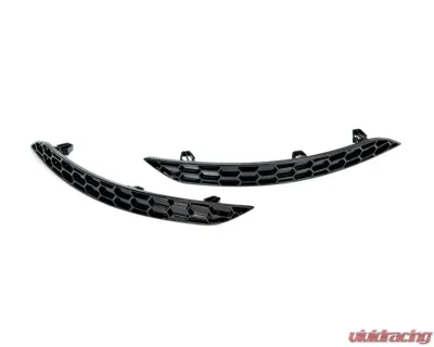 Acexxon Matte Black Honeycomb Rear Reflector Insert Set Audi 8V A3 | S3 | RS3 2017-2020 - R10-10-1