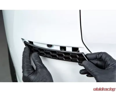 Acexxon Gloss Black Honeycomb Rear Reflector Insert Set BMW F97 X3M - R11-10-2