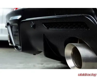 Acexxon Satin Black Honeycomb Rear Reflector Insert Set Toyota MK5 A90 Supra 2020-2024 - R12-10-1