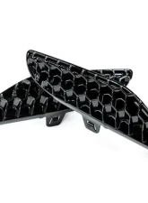 Acexxon Gloss Black 3D Honeycomb Rear Reflector Insert Set BMW F95 X5M | F96 X6M                                     - R14-10-2 - Image 5