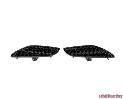 Acexxon Gloss Black 3D Honeycomb Rear Reflector Insert Set BMW F95 X5M | F96 X6M - R14-10-2
