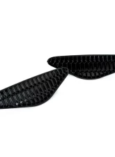 Acexxon Gloss Black Honeycomb Rear Reflector Insert Set BMW F9x M8                                     - R15-10-2 - Image 3