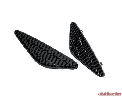 Acexxon Gloss Black Honeycomb Rear Reflector Insert Set BMW F9x M8 - R15-10-2