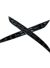 Acexxon Gloss Black Honeycomb Rear Reflector Insert Set Tesla Model 3 2018+                                     - R16-10-2 - Image 8
