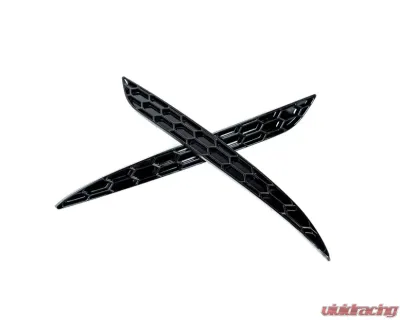 Acexxon Gloss Black Honeycomb Rear Reflector Insert Set Tesla Model 3 2018+ - R16-10-2