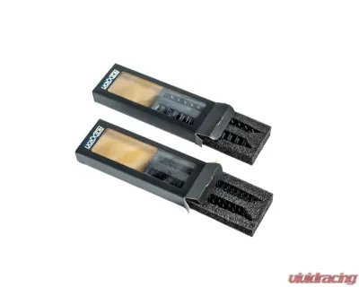 Acexxon Gloss Black Horizontal Slat Rear Reflector Insert Set BMW G8X M3 | M4 - R17-20-2