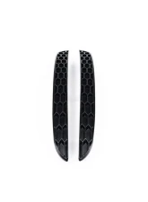 Acexxon Gloss Black Honeycomb Rear Reflector Insert Set Audi A3 |  S3 | RS3 8Y                                     - R22-10-2 - Image 4