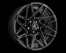 Remington Off-Road Canyon Wheel 20x9 5x150 | 5x139.7 | 5x5.5 0mm Gloss Black Milled Edges