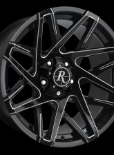 Remington Off-Road Canyon Wheel 20x9 5x150 | 5x139.7 | 5x5.5 0mm Gloss Black Milled Edges                                     - CY2090590GB-M - Image 4